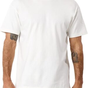 men solid cotton t shirt