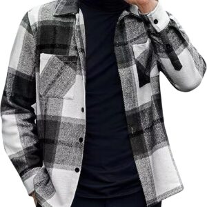 men checkered casual shirt